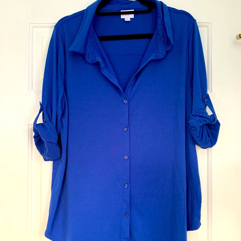 LuLaRoe button down shirt